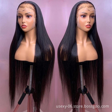 100% virgin brazilian human hair lace front wigs,cheap wholesale natural human hair wigs for black women,hd lace frontal wig